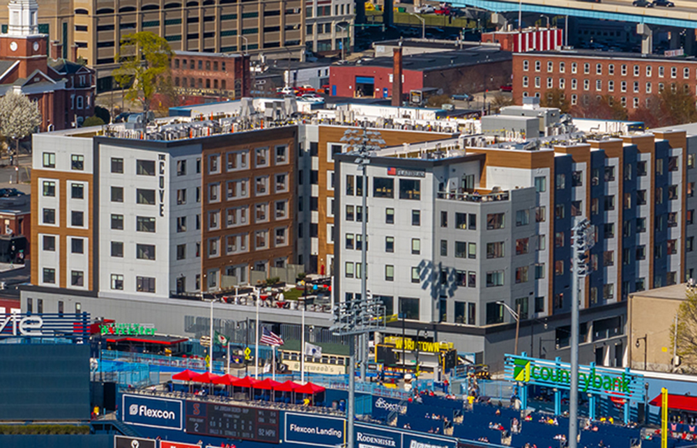 NEI General Contracting completes  173-unit The Cove Apartments at Polar Park